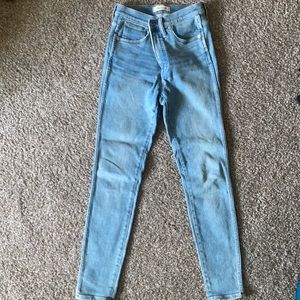 SOLD— Madewell 10” High-Rise Skinny Jeans